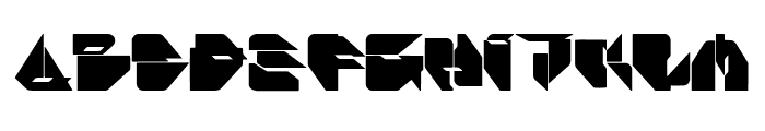 Ikos Dub Solid Font LOWERCASE