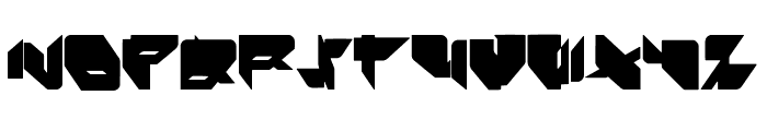 Ikos Dub Solid Font LOWERCASE