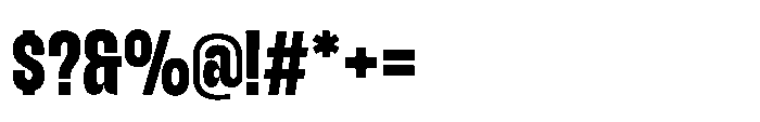 IKN Anzo Black Font OTHER CHARS