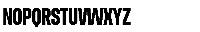 IKN Anzo Black Font UPPERCASE