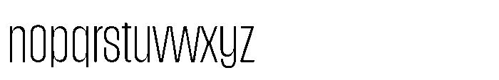 IKN Anzo Light Font LOWERCASE