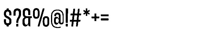 IKN Anzo Medium Font OTHER CHARS