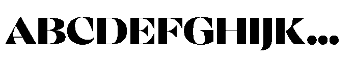 IKN Karisma Black Font UPPERCASE