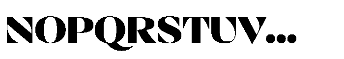 IKN Karisma Black Font UPPERCASE