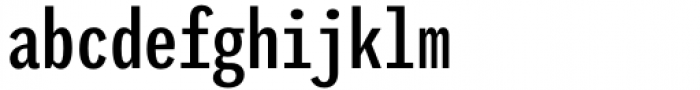 Iki Mono Compressed Regular Font LOWERCASE