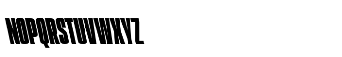 Ikigai Pro Backslant Black Font UPPERCASE