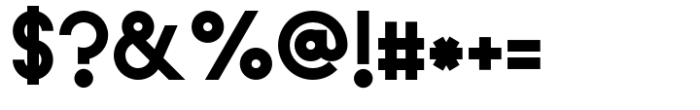 Ikuta Sans Black Font OTHER CHARS
