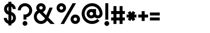 Ikuta Sans Bold Font OTHER CHARS