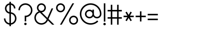Ikuta Sans Light Font OTHER CHARS