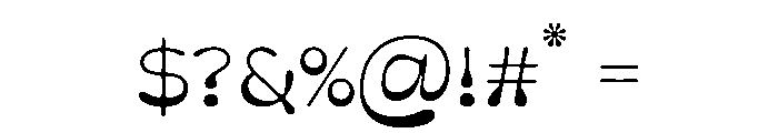 Ilai Light Font OTHER CHARS