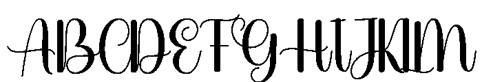 ILoveYou-Regular Font UPPERCASE