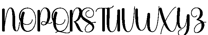 ILoveYou-Regular Font UPPERCASE