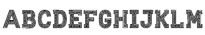 Ilaa Regular Font UPPERCASE