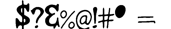 Ilama Font OTHER CHARS
