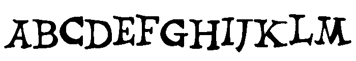 Ilama Font UPPERCASE