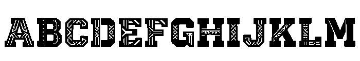Ilana Regular Font UPPERCASE
