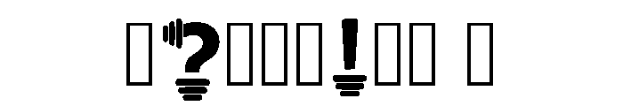 Ilias Regular Font OTHER CHARS