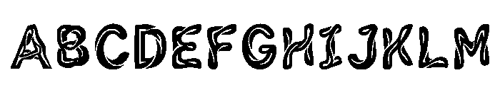 Ilke Regular Font UPPERCASE
