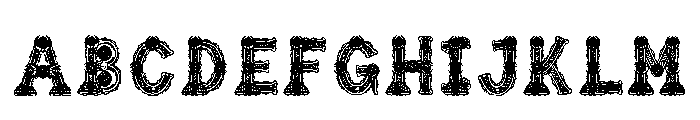 Ilyven Regular Font UPPERCASE