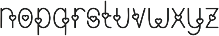 ILYSM Regular otf (400) Font LOWERCASE