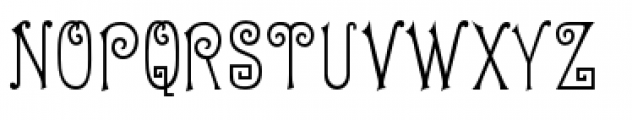 Illyrian Font UPPERCASE