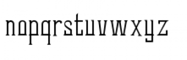Illyrian Font LOWERCASE