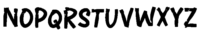 ILANG Font UPPERCASE