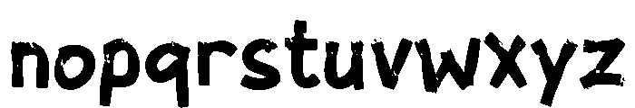 ILANG Font LOWERCASE