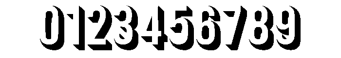 Illusion3d Bold Font OTHER CHARS