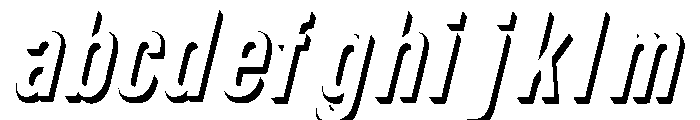 Illusion3d Italic FONT