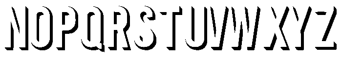Illusion3d Regular Font UPPERCASE