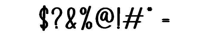 Ilumination Font OTHER CHARS