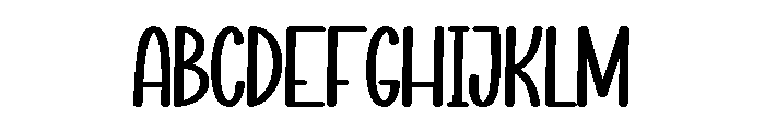 Ilumination Font UPPERCASE