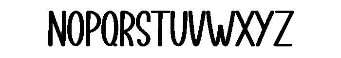 Ilumination Font UPPERCASE
