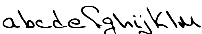 Illini Regular Font LOWERCASE