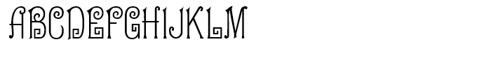 Illyrian Regular Font UPPERCASE