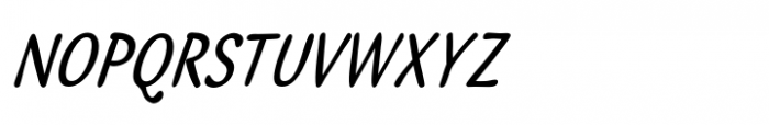 Ilbit Bold Condensed Italic Font UPPERCASE