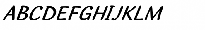 Ilbit Bold Italic Font UPPERCASE