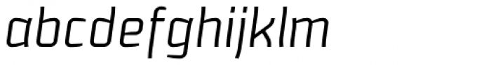 Illiad Sans Medium Italic Font LOWERCASE