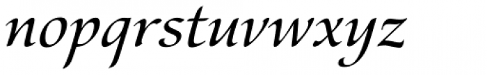 Illusion Italic Font LOWERCASE