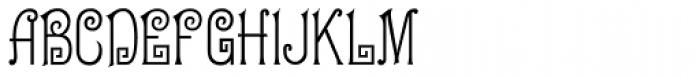 Illyrian Font UPPERCASE