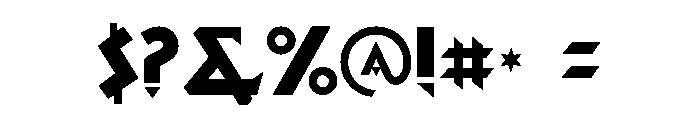 Il Futurismo Regular Font OTHER CHARS