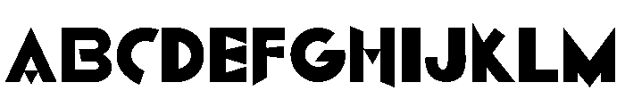 Il Futurismo Regular Font UPPERCASE