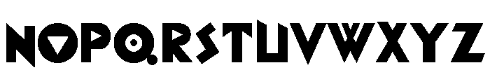 Il Futurismo Regular Font UPPERCASE