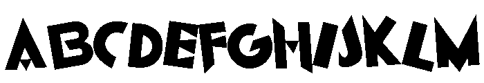 Il Futurismo Velocita Font UPPERCASE