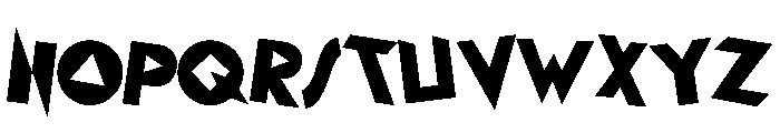 Il Futurismo Velocita Font LOWERCASE