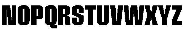 Impact Bold Font UPPERCASE
