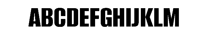 Impact Extra Bold Font UPPERCASE