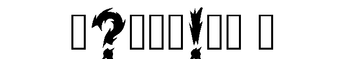 Imad Regular Font OTHER CHARS