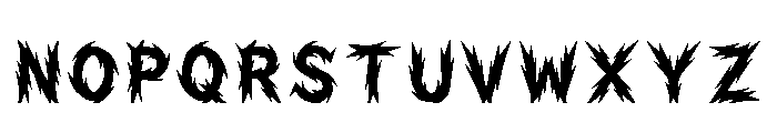 Imad Regular Font UPPERCASE